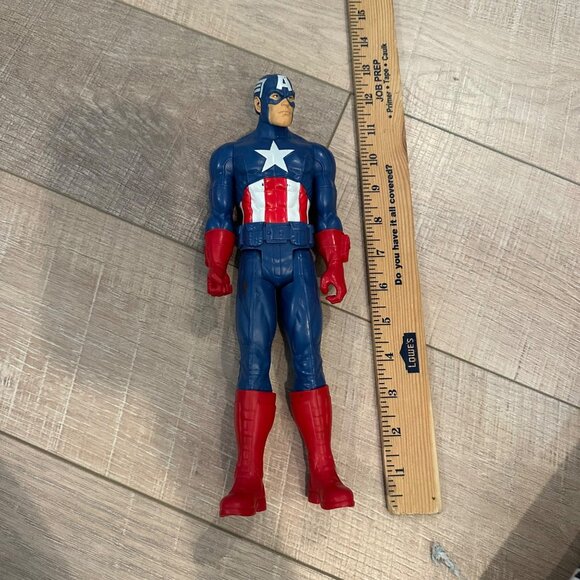 CAPTAIN AMERICAN 12 INCH DOLL MATTEL - Picture 1 of 3